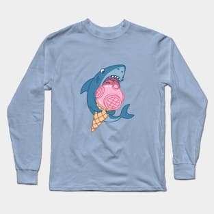 shark and icecream Long Sleeve T-Shirt